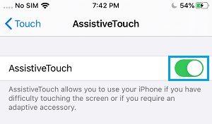  iPhone  AssistiveTouch