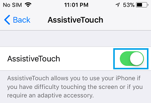  iPhone  AssistiveTouch ѡ