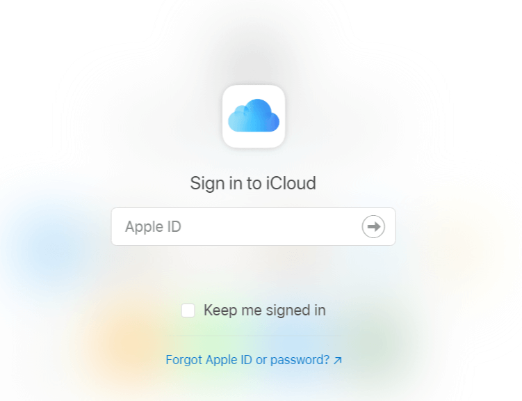 δ icloud мϢ