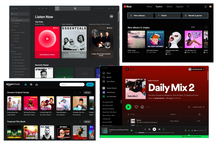 ýƴ Apple MusicSpotifyAmazon Music  YouTube Music