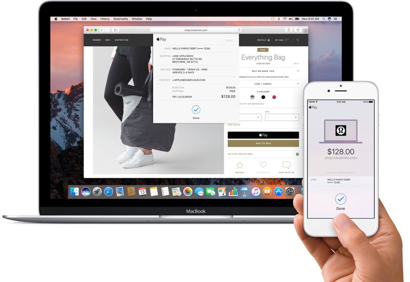 ûд Touch ID  Mac ʹ Apple Pay 