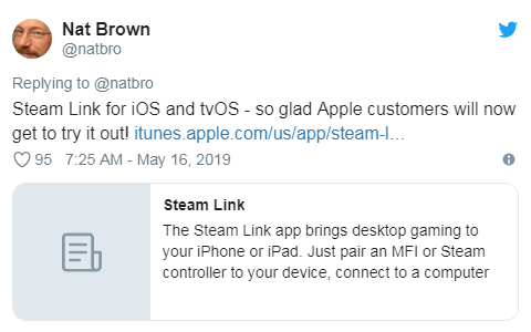  iPhone  iPad ϳ Steam ϷSteam Link أ