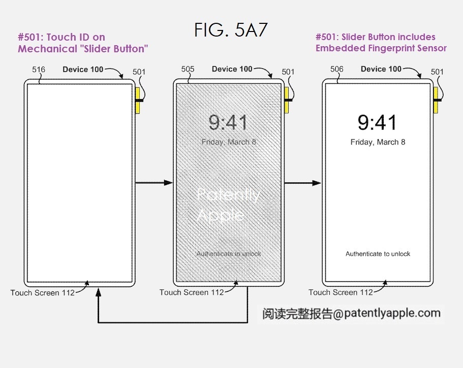 ƻ iPhone רҲ Touch ID ָʶ𻬿鰴ť