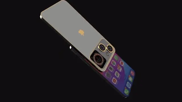 iPhone15概念机：全系灵动岛来得猝不及防，圆形副屏更是无比豪横