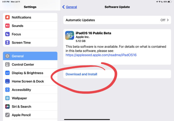 iPadϰװiPadOS 16 Public Beta