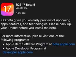 ƻ iOS / iPadOS 17 Beta 5ЩĽŻ