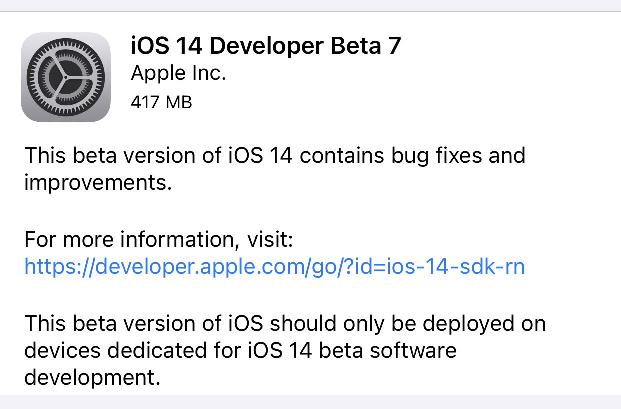 iOS14beta7ļôذװ