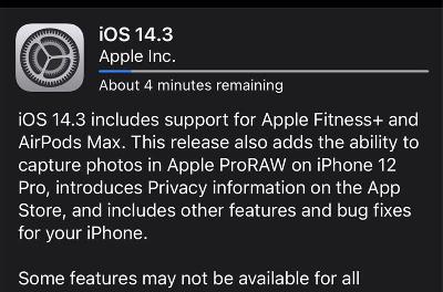 iOS14.3RC2ļ