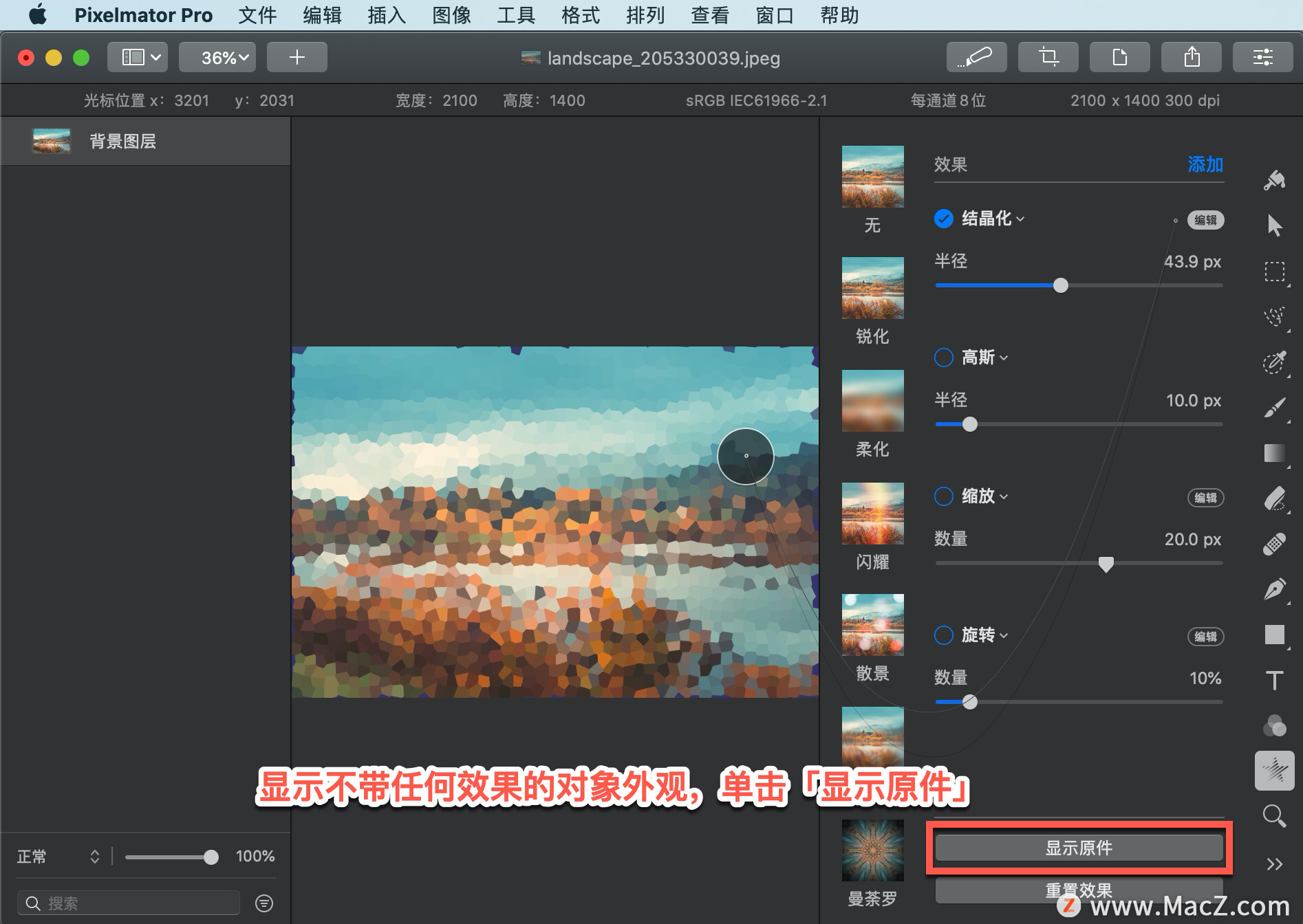 Pixelmator Pro?̡̳138 Pixelmator Pro?Ӧ?ᾧЧ