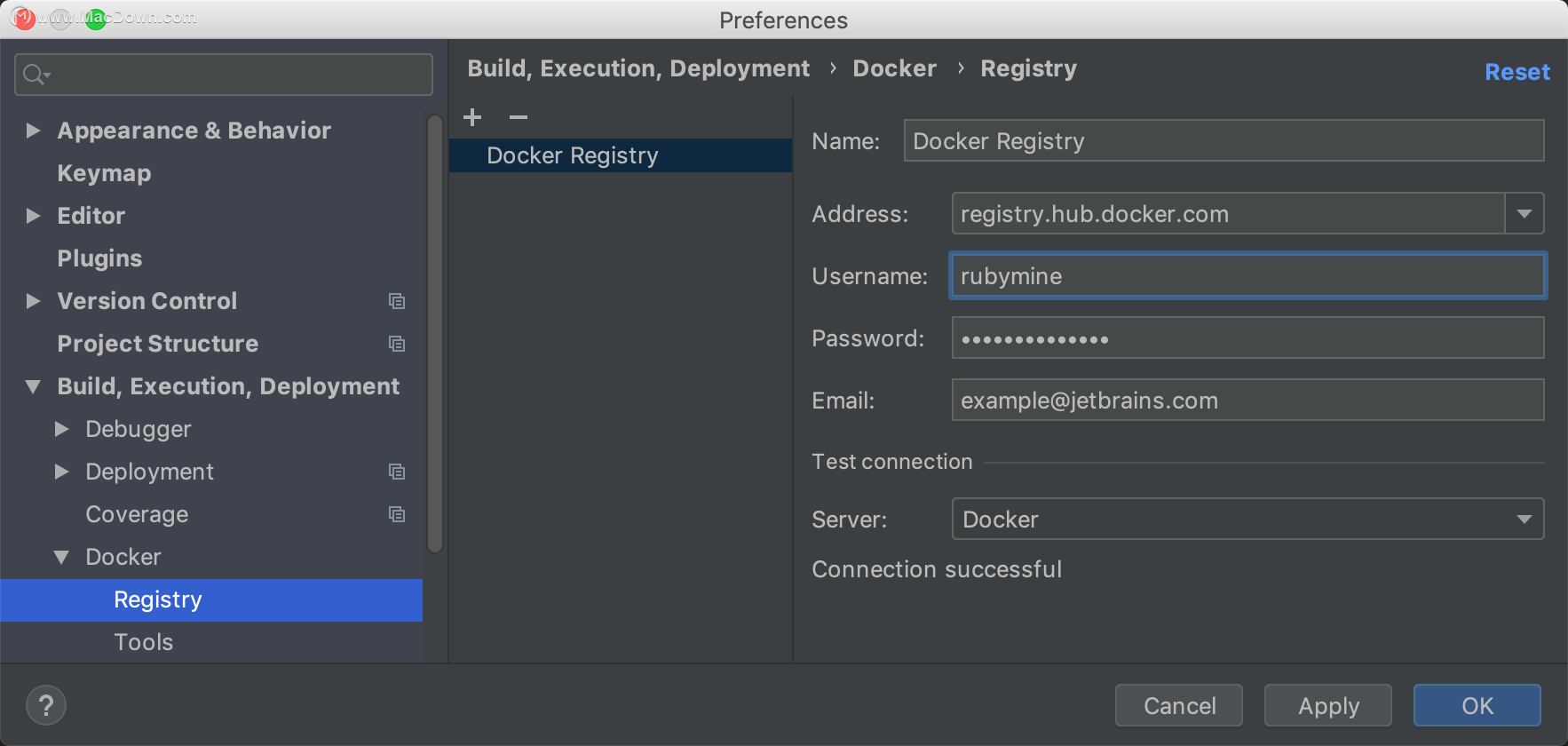 ʹRubyMineеDocker / Docker Compose?