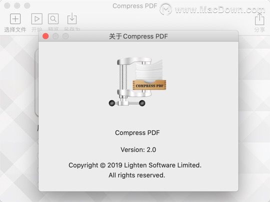 PDFļѹCompress PDF for macμСPDFļĴС