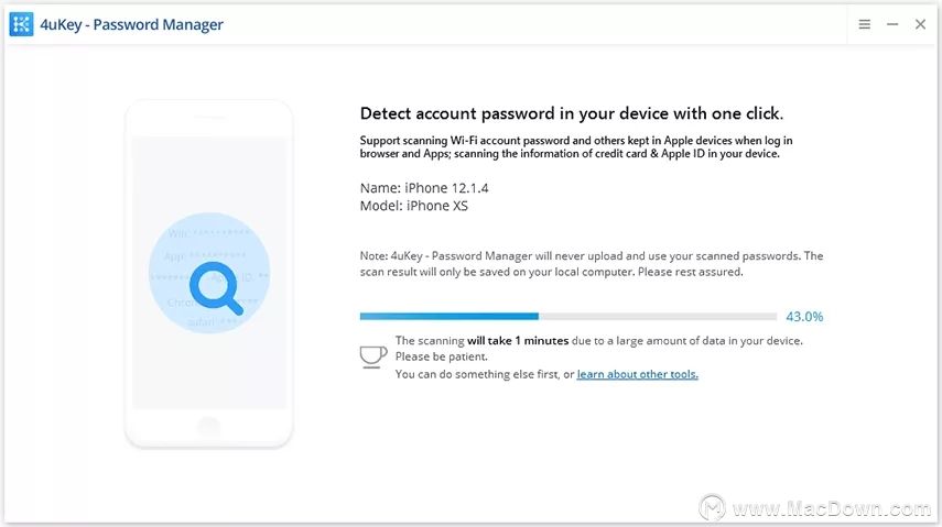 iPhoneiPadϲҺͲ鿴룿  4uKey Password Manager for Macʹý̳