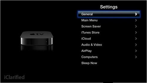 Apple TV²԰» iOS7ͼ½