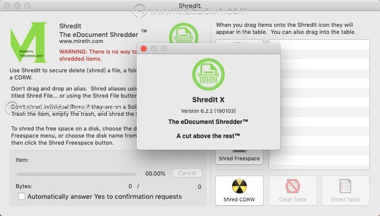 ShredIt X for Macʹü