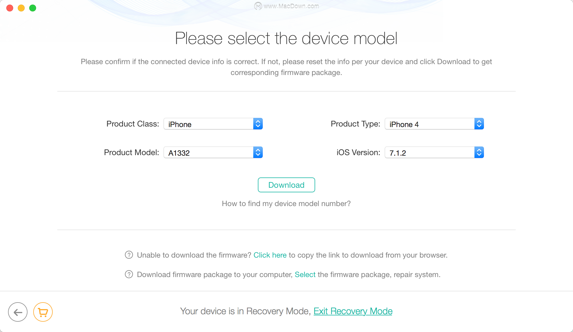 ʹPhoneRescue޸iOSϵͳ