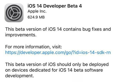 iOS14 beta4ļôذװ