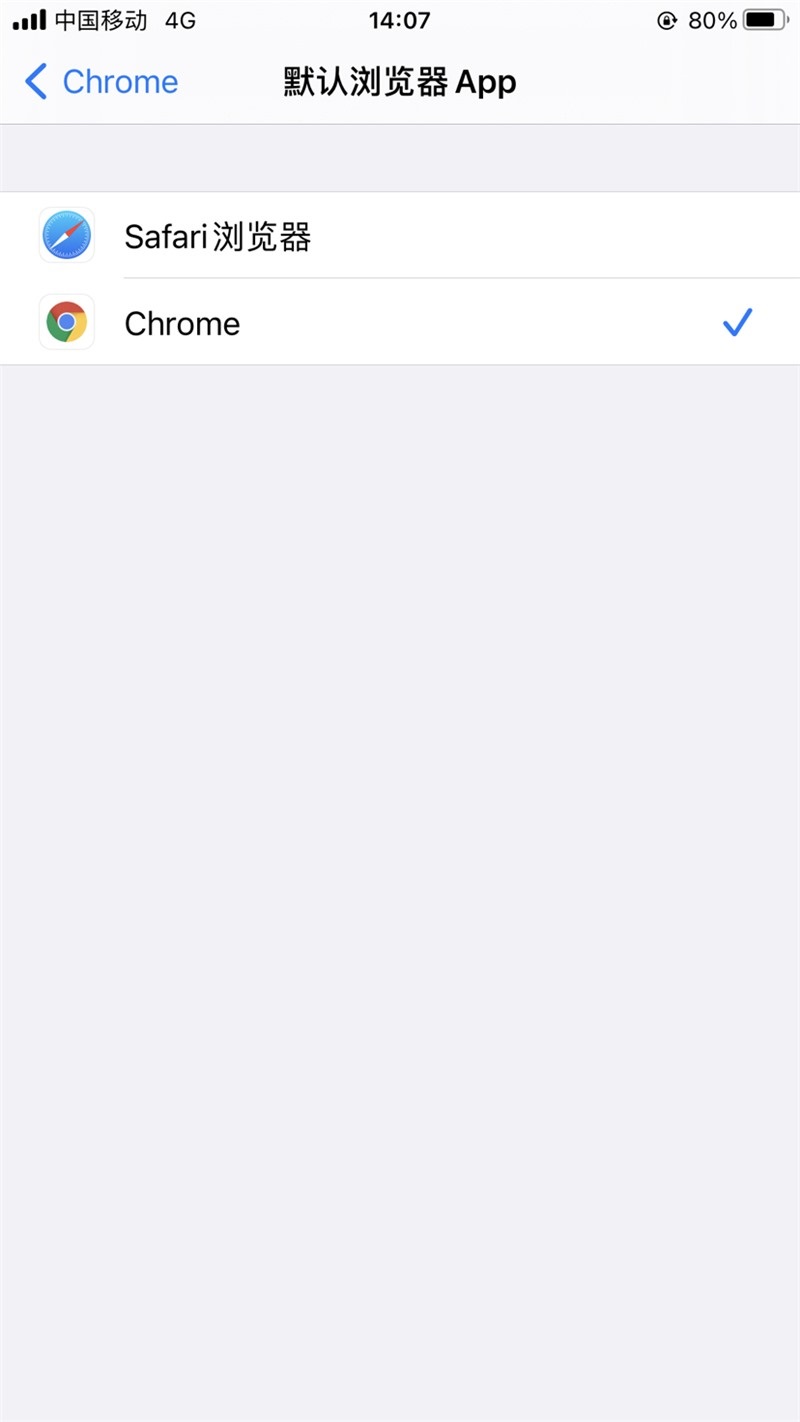 iOS14ôChromeΪĬ