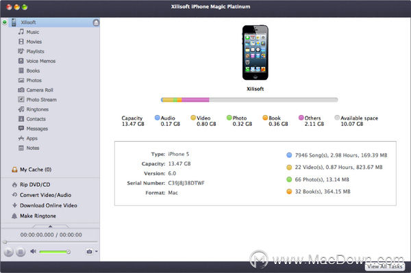 macXilisoft iPhone Magic Platinumʹý̳