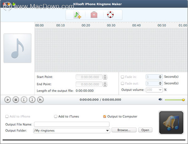 MacXilisoft iPhone Ringtone Makerʹý̳