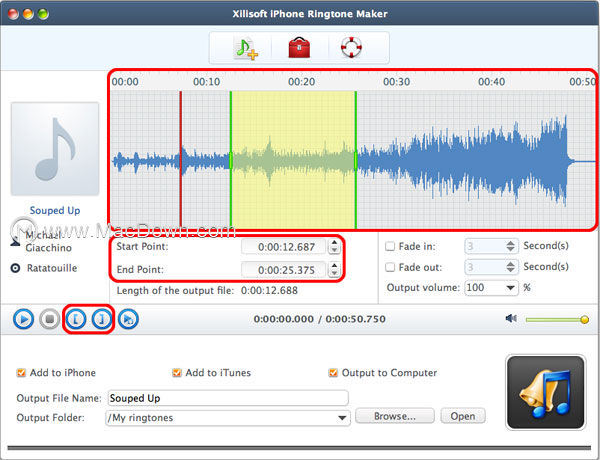MacXilisoft iPhone Ringtone Makerʹý̳