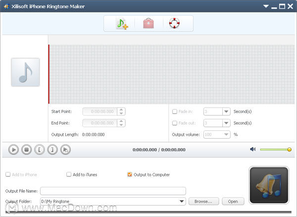 ʹiPhone40룿Xilisoft iPhone Ringtone Makerʹý̳