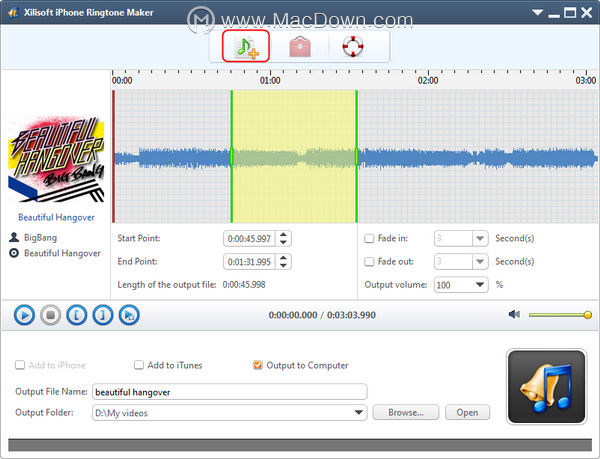 ʹiPhone40룿Xilisoft iPhone Ringtone Makerʹý̳
