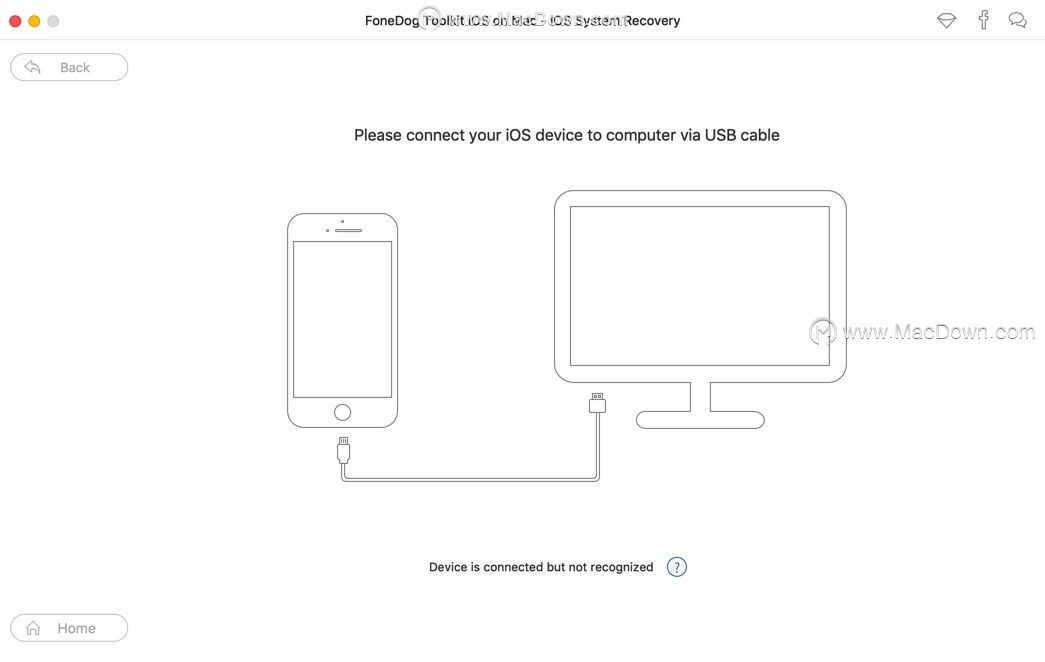 FoneDog Toolkit iOS Data RecoveryδiPhoneָɾ