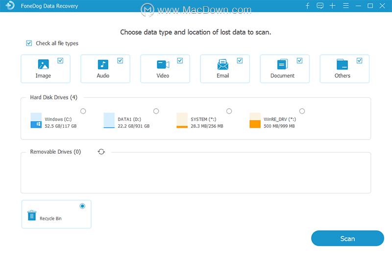 FoneDog Data RecoveryʹãFoneDog Data Recoveryʹý̳