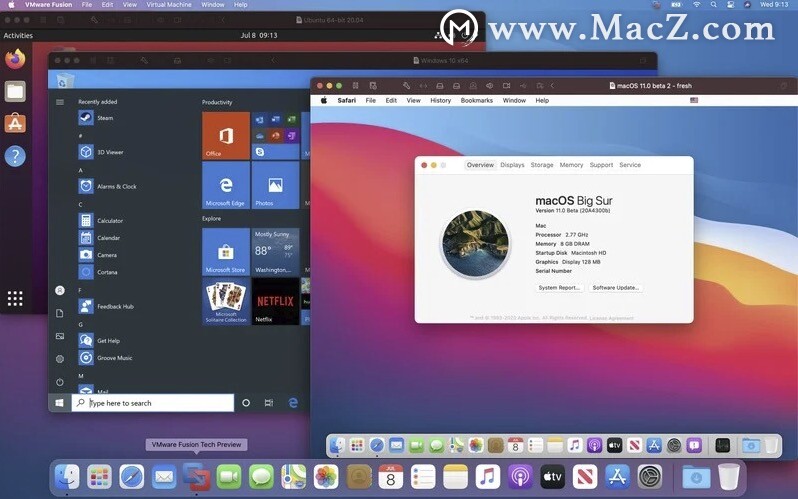 VMware Fusion 12Щº͸Ľ