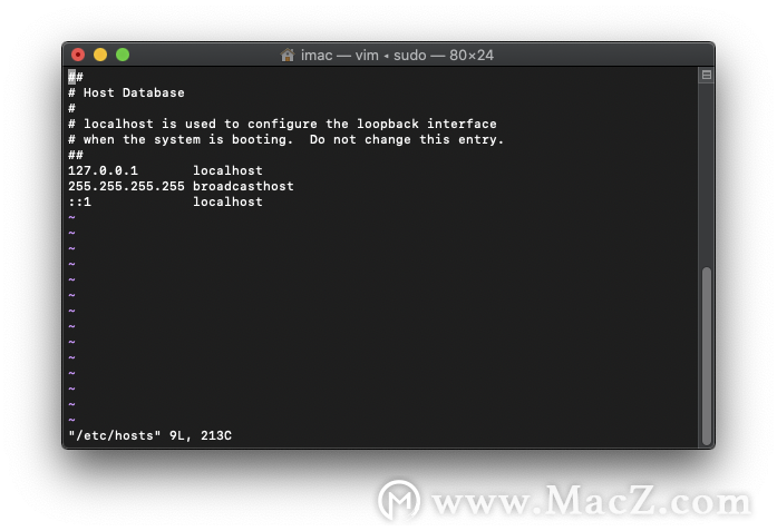 macOS޸Hostsļַ
