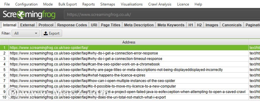 Screaming Frog SEO Spider11Ϊ֪Ĺù