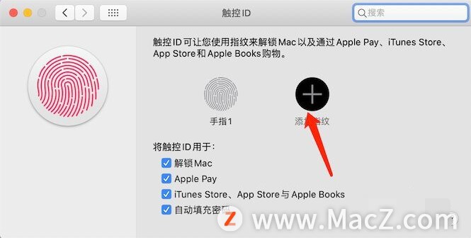 MacBookTouch IDָ룿