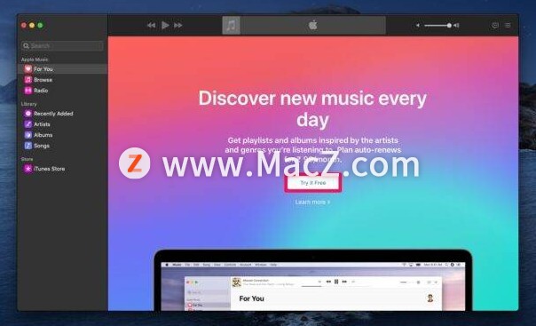  Mac ζApple Music