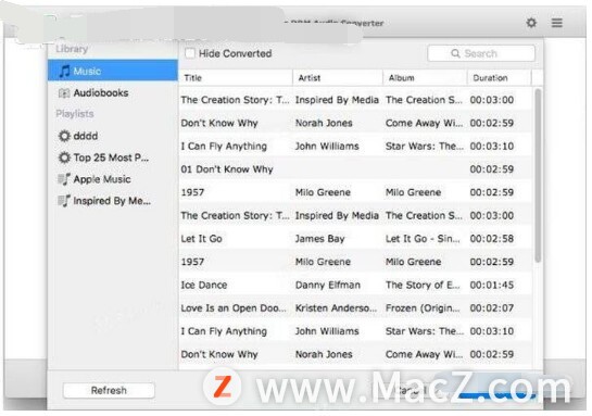 MacʹNoteBurner iTunes DRM Audio Converter תƵļ