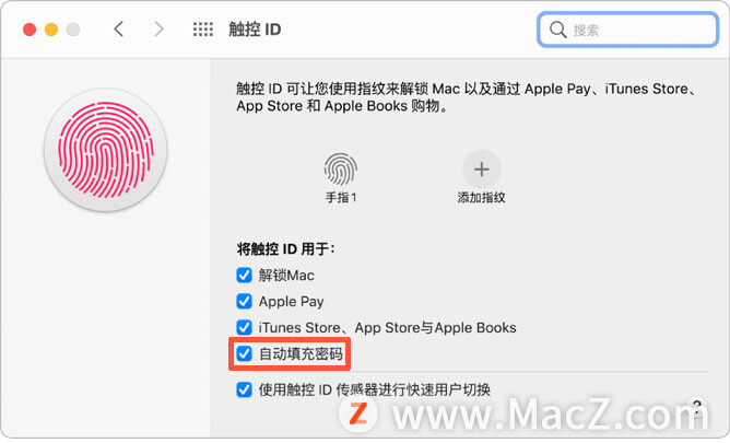  Mac ϵվʹ Touch ID Ϊ룿