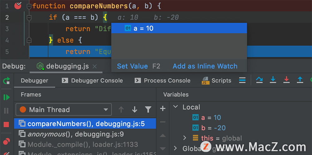 ƻMacܵjavascriptǰ˱༭WebStorm