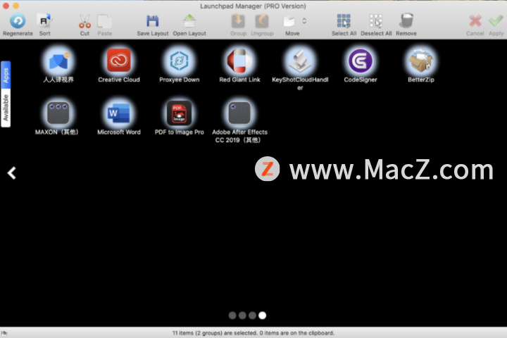 δ Mac Launchpad ɾظӦóͼ