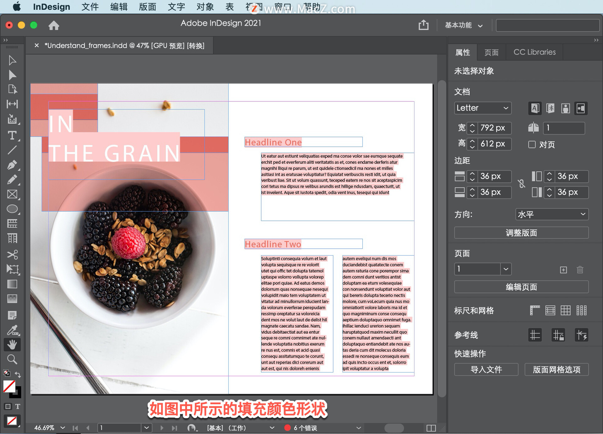 InDesign ̡̳5 InDesign ʹõĲͬ͵Ŀܣ