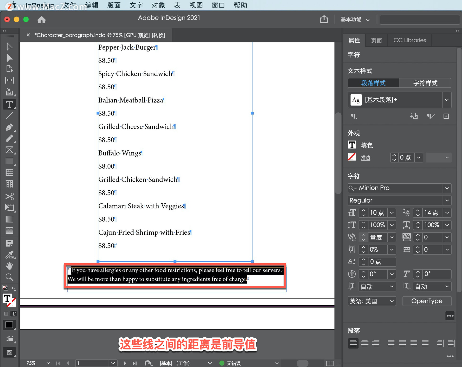 InDesign ̡̳11˽ıʽ