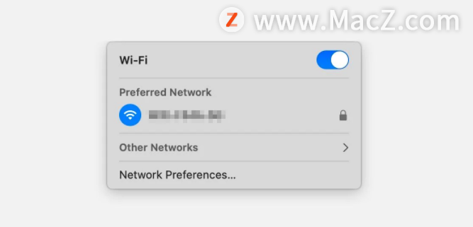  macOS ӵصWi-Fi