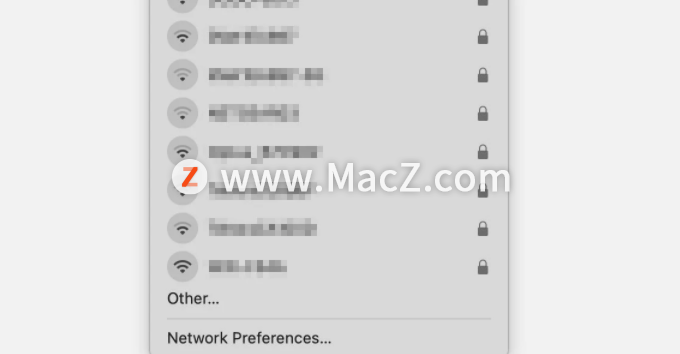  macOS ӵصWi-Fi