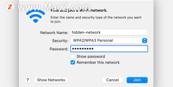  macOS ӵصWi-Fi