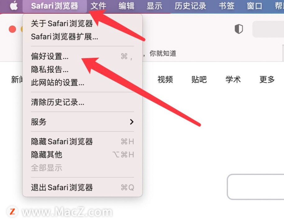 MacԵSafari޸λã