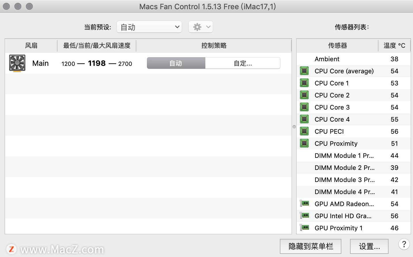 Macs Fan Control Proãmac˫ϵͳ