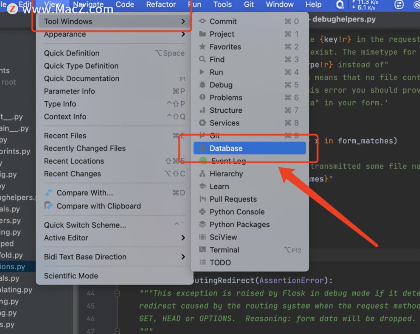 PyCharm MySQLݿķ