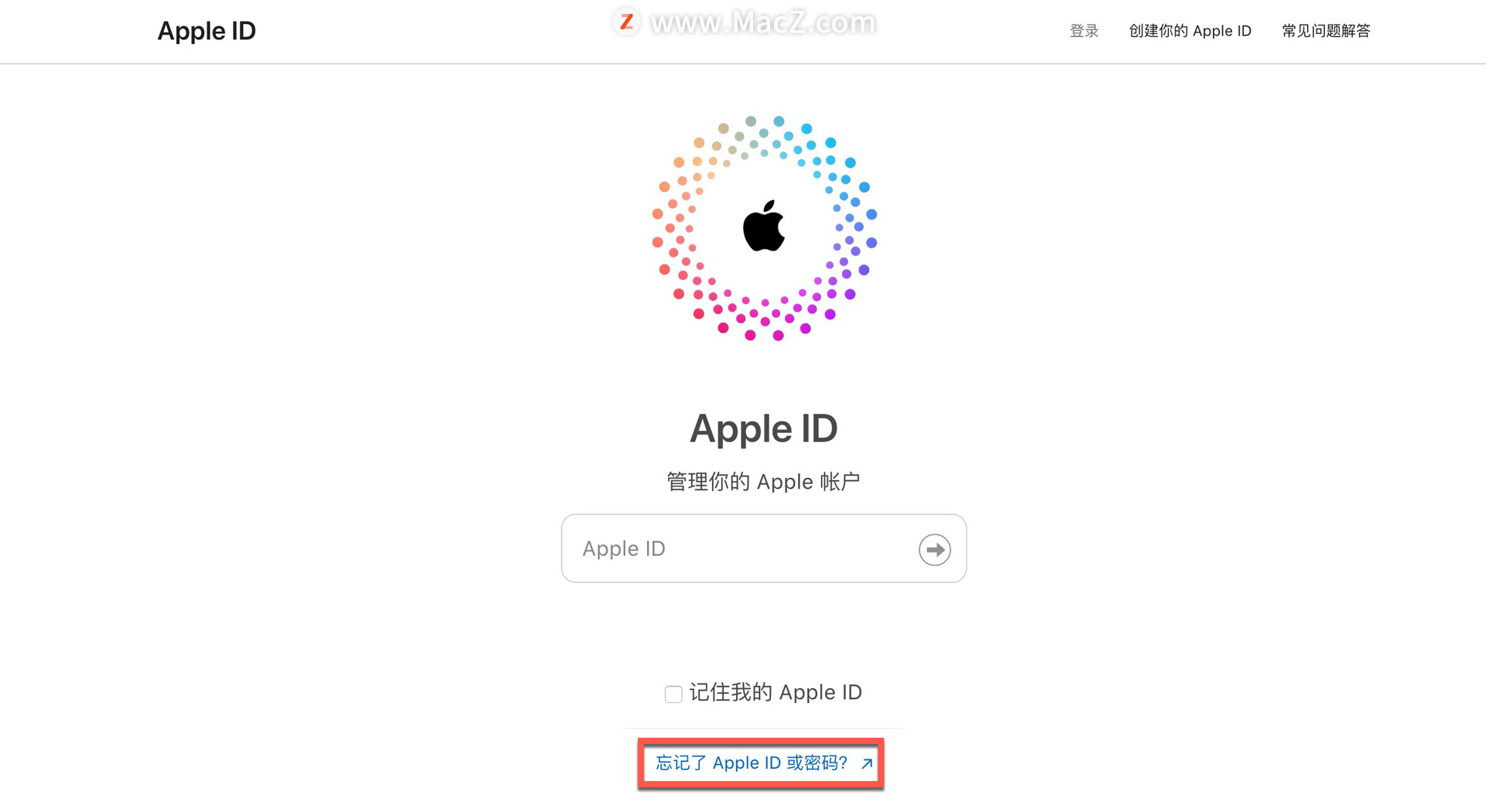  Mac ʹ Apple ID 룿