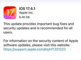 iOS / iPadOS 17.4.1·