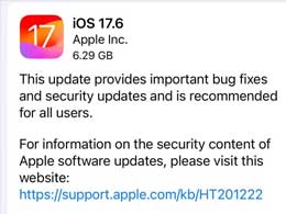 ƻ iOS 17.6 RC Ҫ޸Ͱȫ£Ƽû