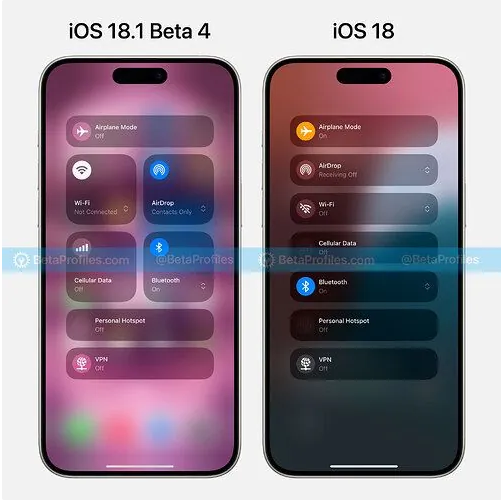 iOS / iPadOS 18.1 Beta 4iPhone XRлͿ