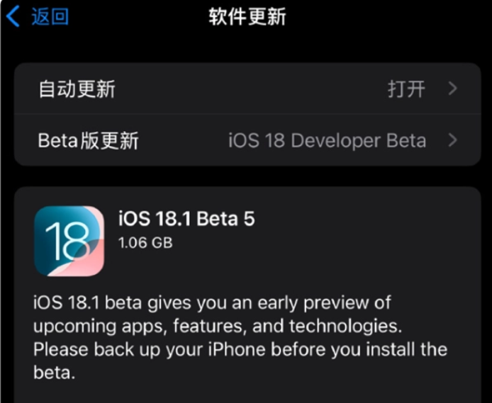 iOS 18.1beta5汾_ָBUG